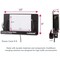 Luxor KwikBoost Basic Courtesy Charging Station, Wall Mounted with Acrylic Sign Holder KB99034 - alternate 5